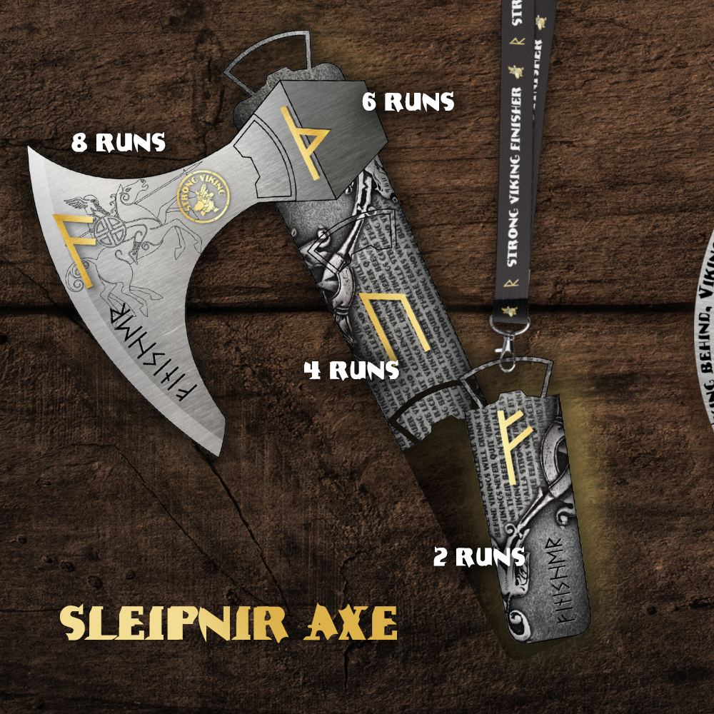 Medals for Life slide Axe